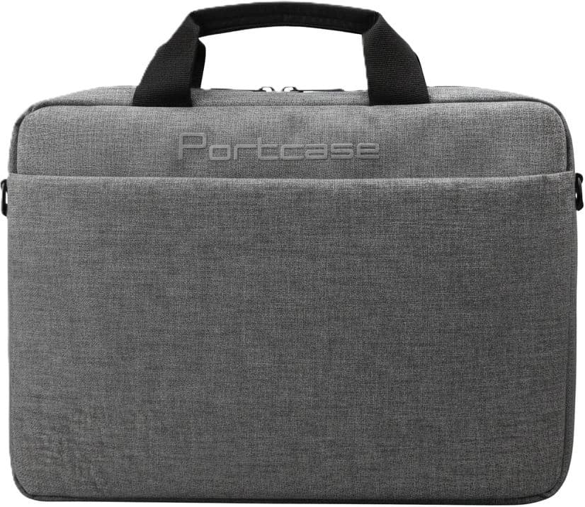 Сумка для ноутбука 14" Portcase KCB-1614 серый нейлон/полиэстер (KCB-1614 GREY)