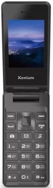 Мобильный телефон Xenium X600 темно-серый раскладной 2Sim 2.4" 240x320 Nucleus 0.3Mpix GSM900/1800 MP3 FM microSD max32Gb - фото 2