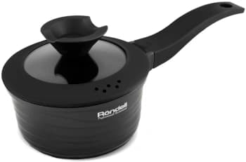 Ковш Rondell Walzer RDA-764 1.3л. d=16см (с крышкой) черный - фото 2
