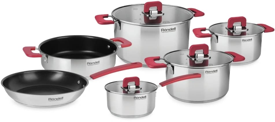 Набор посуды Rondell Savvy RDS-1189 10 предметов