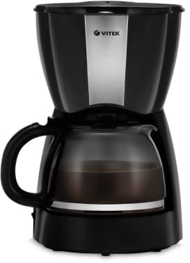 Кофеварка капельная Vitek VT-1503 BK 900Вт черный - фото 2