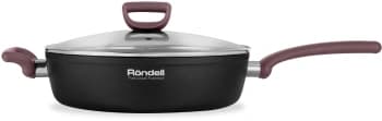 Сотейник Rondell Fest RDA-1526 4.0л. d=28см (с крышкой) черный - фото 2