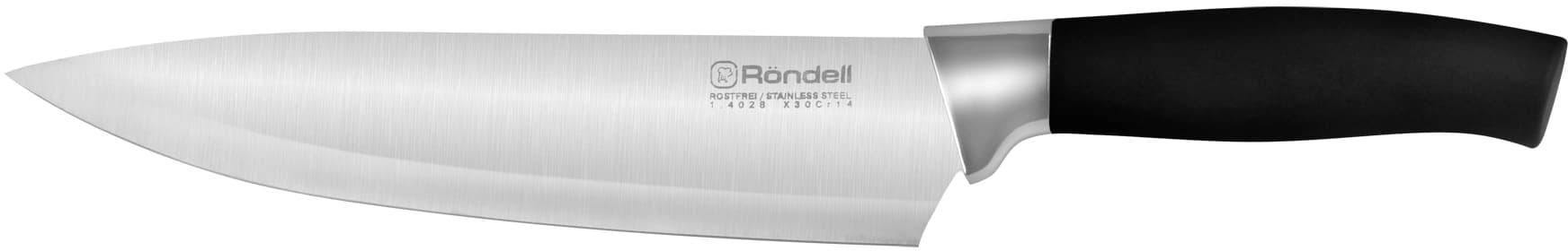 Набор ножей кухон. Rondell Stolz RD-1772 компл.:4предм. разд.дос. черный блистер