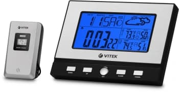 Погодная станция Vitek VT-3533 серебристый - фото 2