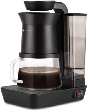 Кофеварка капельная Vitek Metropolis VT-8381 680Вт черный - фото 2