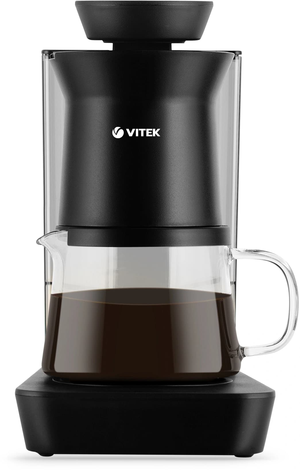 Кофеварка капельная Vitek Metropolis VT-8381 680Вт черный - фото 4