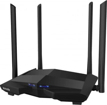 Роутер беспроводной Tenda AC10 AC1200 10/100/1000BASE-TX черный - фото 2