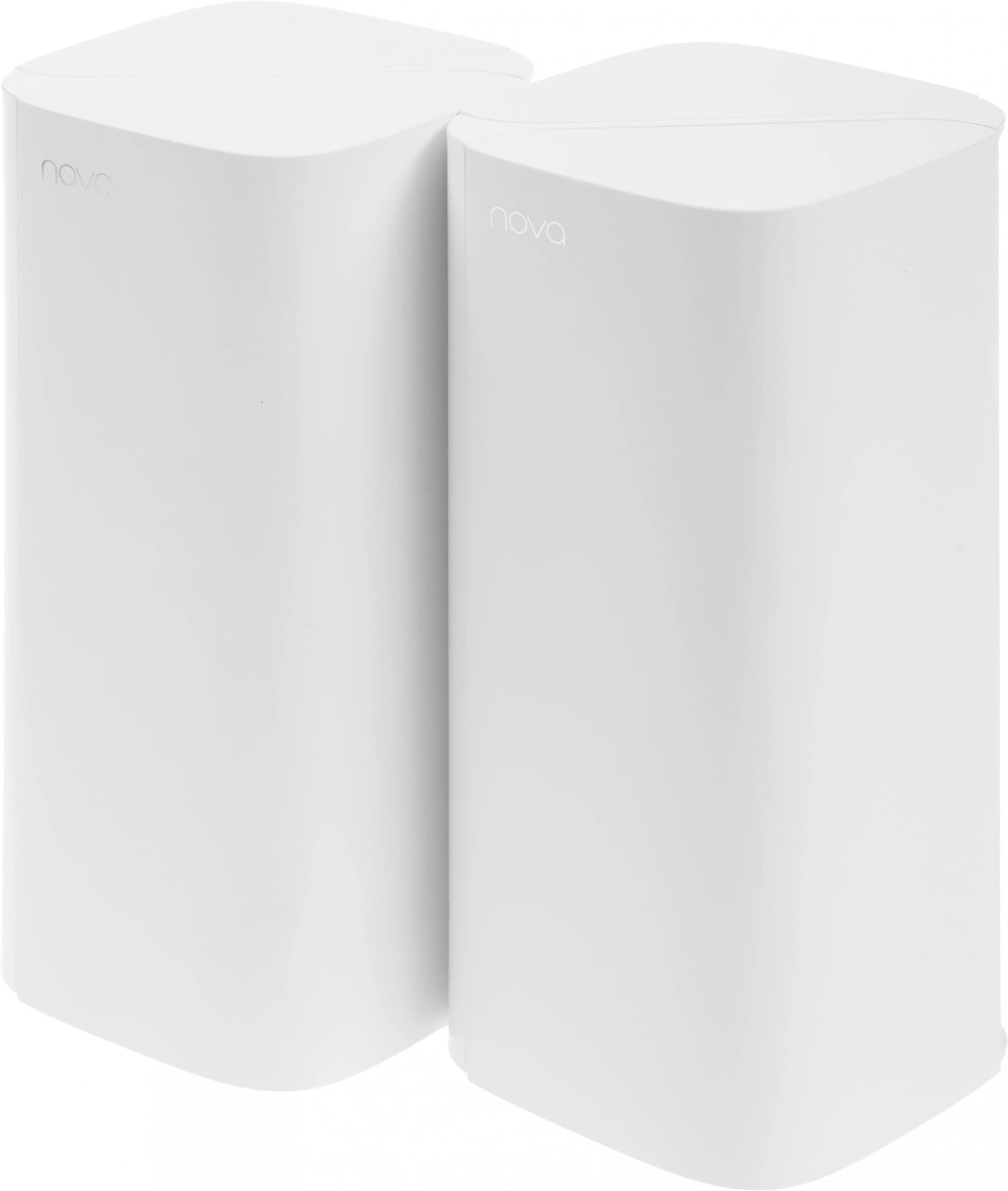 Бесшовный Mesh роутер Tenda EX12 (EX12(2-PACK)) AX3000 10/100/1000BASE-TX белый (упак.:2шт) - фото 1