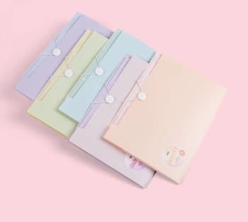 Папка-портфель Deli Colorful EF615 на резинке 8 отдел. A4 полипропилен ассорти - фото 5