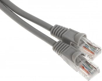 Патч-корд Buro UTP-5E-20M-G-LSZH 1Гбит/с UTP 4 пары cat.5E 20м серый RJ-45 (m)-RJ-45 (m) - фото 2