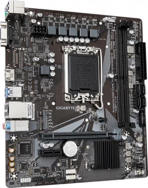 Материнская плата Gigabyte H610M H V2 Soc-1700 Intel H610 2xDDR5 mATX AC`97 8ch(7.1) GbLAN+VGA+HDMI - фото 2