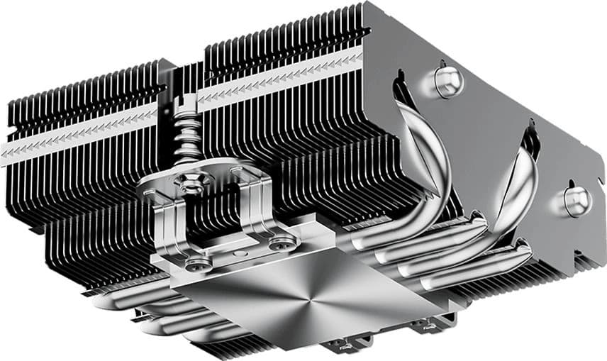 Устройство охлаждения(кулер) PcCooler RC400-53 Soc-AM5/AM4/1200/1700/1851 серебристый/черный 4-pin 31.2dB Al+Cu 130W Ret (RC400-XXNWXX-GL) - фото 4