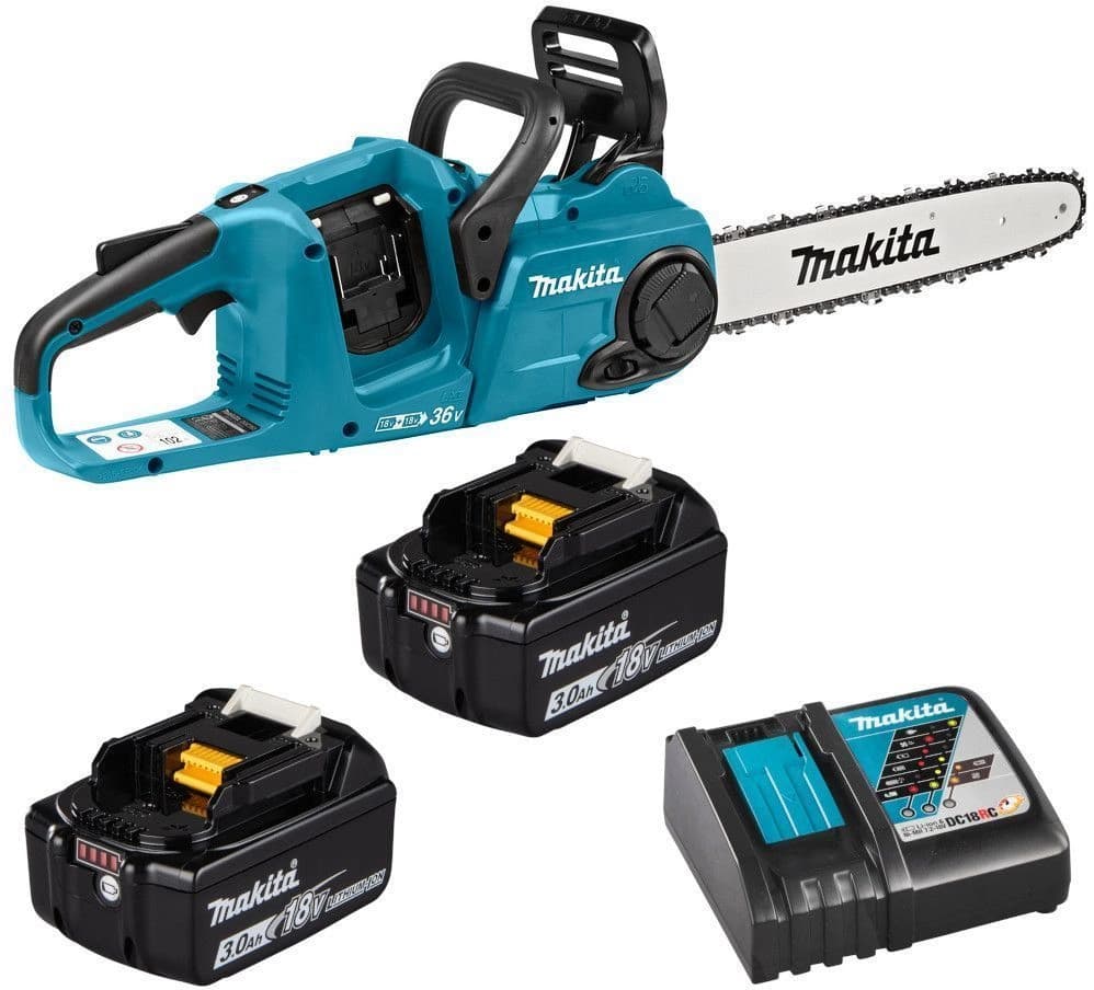 Цепная пила Makita DUC353RF2 аккум. 1100Вт дл.шины:14" (35cm) 2аккум. 6Ач ЗУ