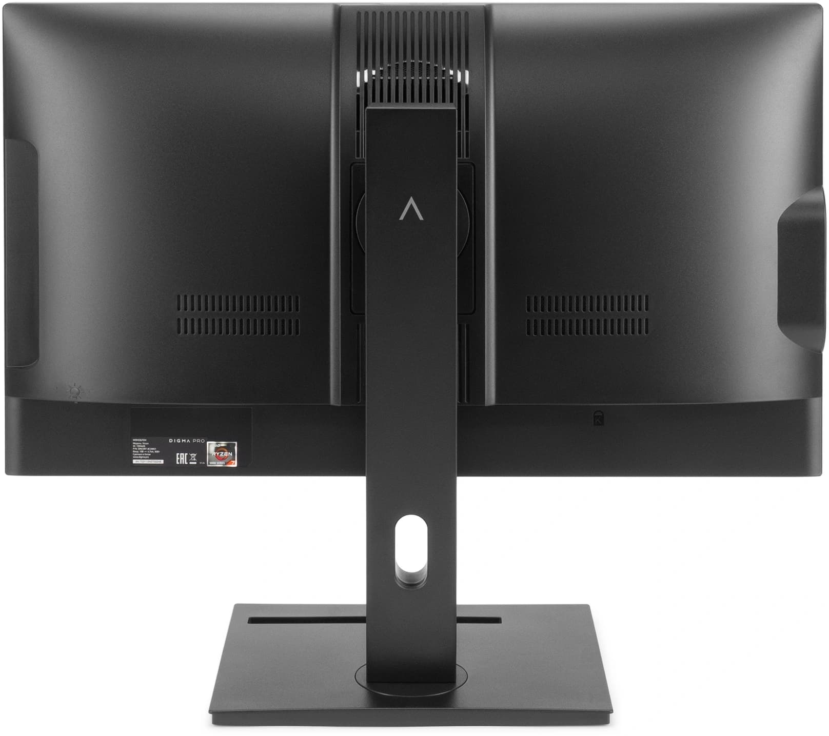Моноблок Digma Pro Vision 23.8" Full HD i7 1255U (1.7) 16Gb SSD512Gb Iris Xe CR Windows 11 Pro Eth WiFi BT 90W клавиатура мышь Cam черный 1920x1080 - фото 4