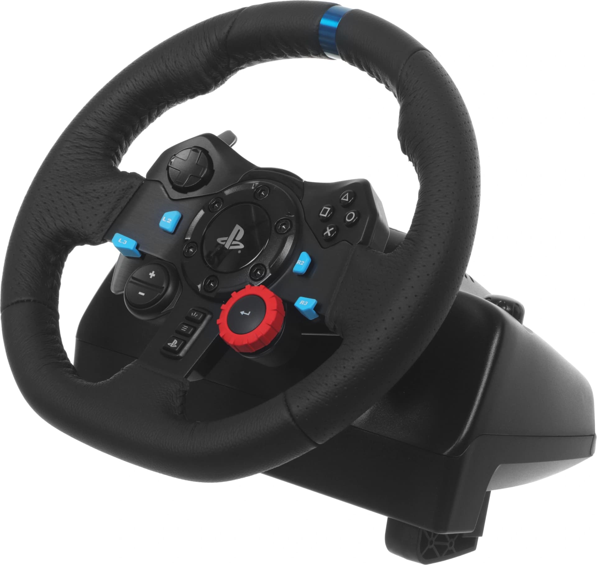 Руль Logitech G29 14кноп. (с педалями) черный - фото 4