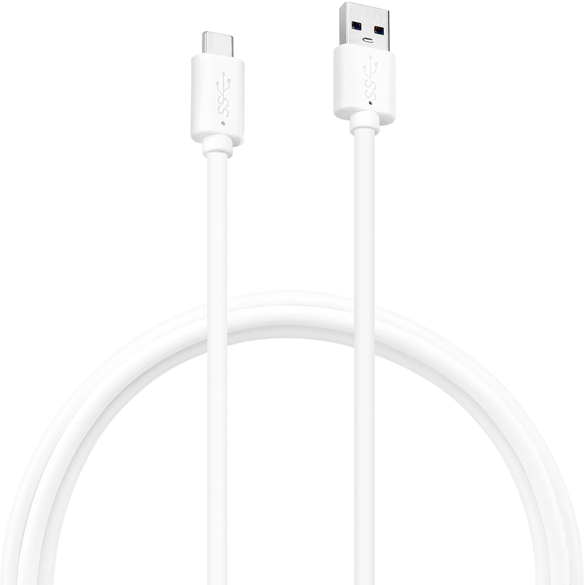 Кабель Buro BU-USB3.2-AC-3MW USB (m)-USB Type-C (m) 3м белый пакет