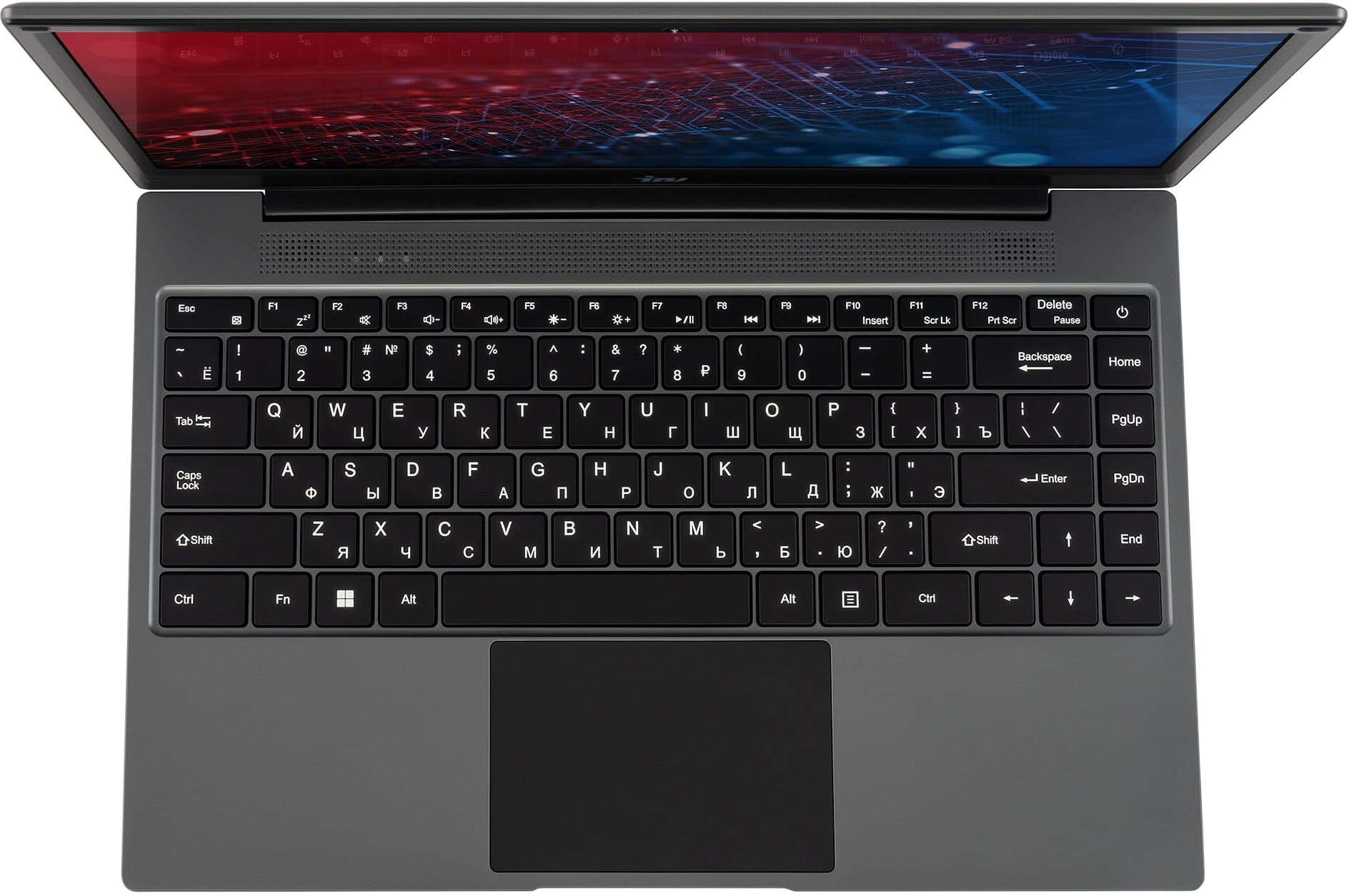 Ноутбук IRU Tactio 14ALH Core i5 1235U 16Gb SSD512Gb Intel UHD 14" IPS FHD (1920x1080) FreeDOS grey WiFi BT Cam 4000mAh (2058884) - фото 4
