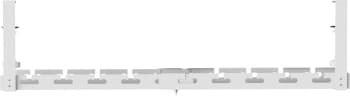 Кабель-канал Cactus CS-CM-700-1WT CS-CM-700-1 для столов 72.8x13x19см белый - фото 5
