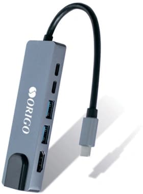 Разветвитель USB 3.0 Origo OU3340NPD 2порт. серебристый (OU3340NPD/A1A) - фото 2