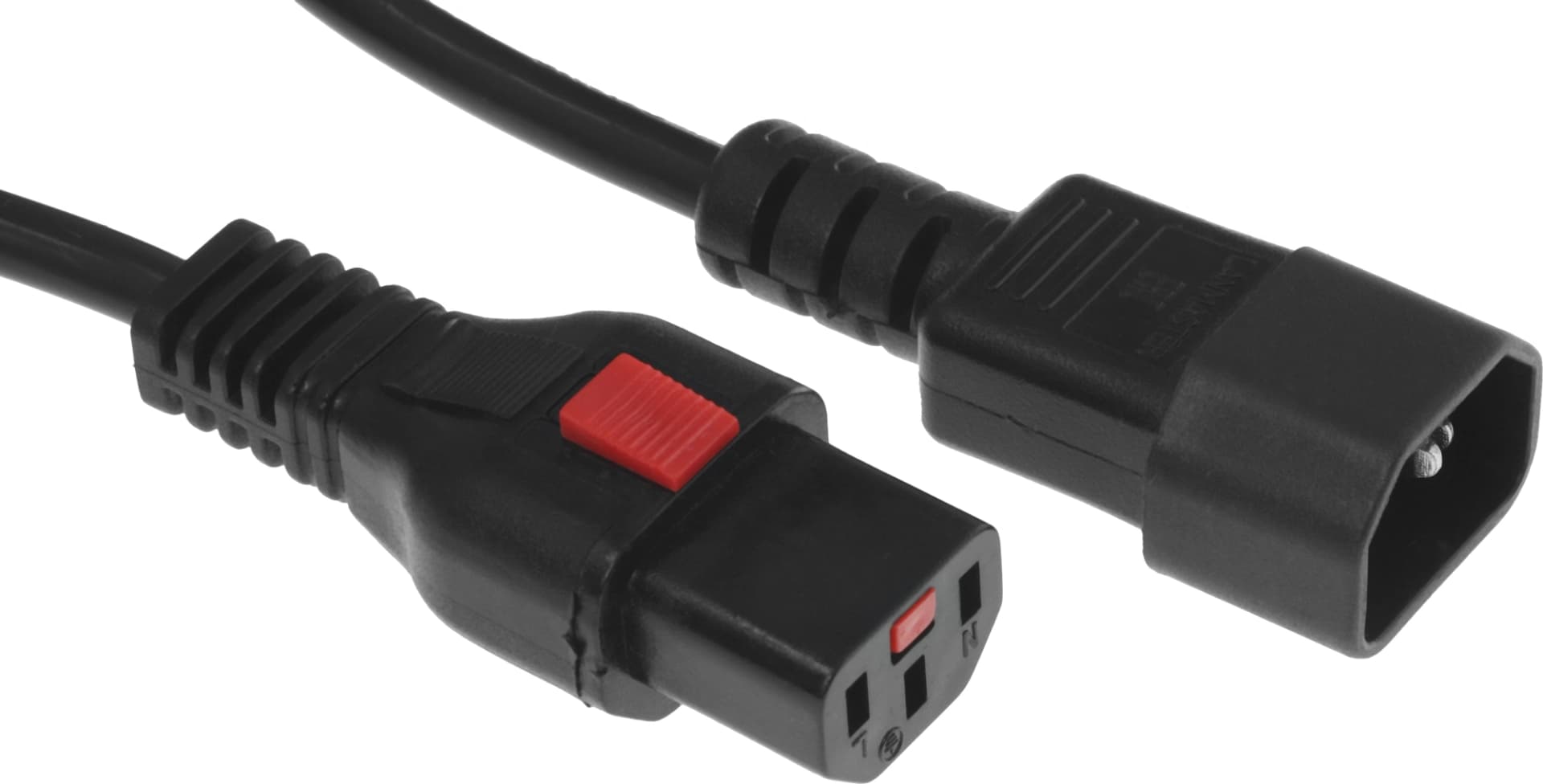 Шнур питания Lanmaster LAN-PP13L/14-5.0-BK C13-С14 проводник.:3x0.75мм2 5м 220В 10А черный - фото 3