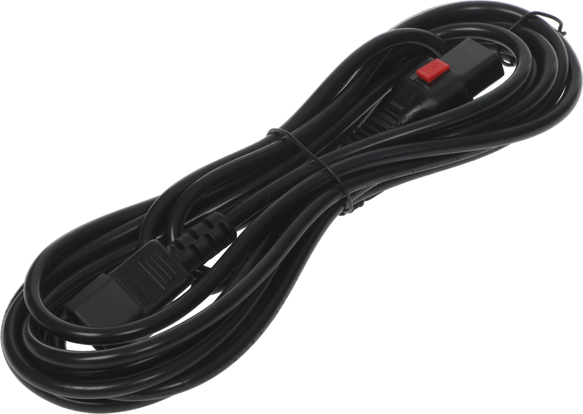 Шнур питания Lanmaster LAN-PP13L/14-5.0-BK C13-С14 проводник.:3x0.75мм2 5м 220В 10А черный - фото 4
