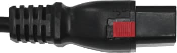 Шнур питания Lanmaster LAN-PP19L/SH-1.0-BK C19-Schuko проводник.:3x1.5мм2 1м 220В 16А черный - фото 5