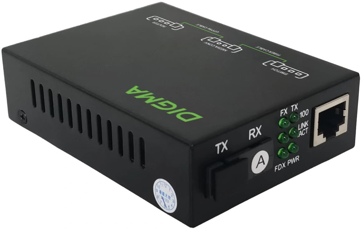 Медиаконвертер Digma DMC-1F35-20A - фото 3