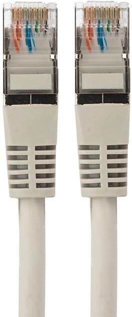 Патч-корд Rexant 18-8005 UTP RJ-45 вил.-вилка RJ-45 кат.5E 2м серый LSZH (уп.:1шт) - фото 4
