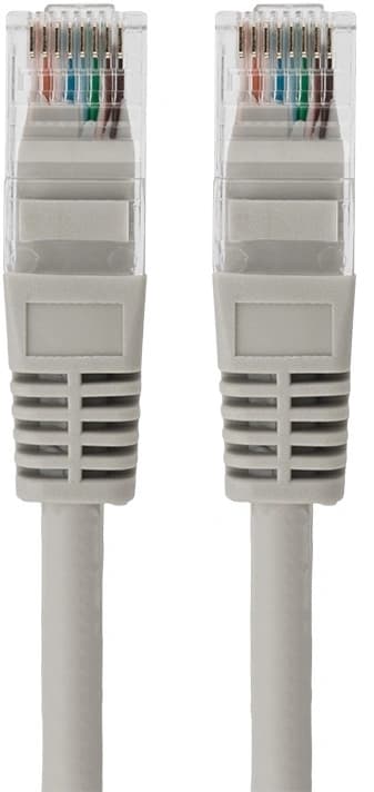 Патч-корд Rexant 18-8006 UTP RJ-45 вил.-вилка RJ-45 кат.5E 3м серый LSZH - фото 4