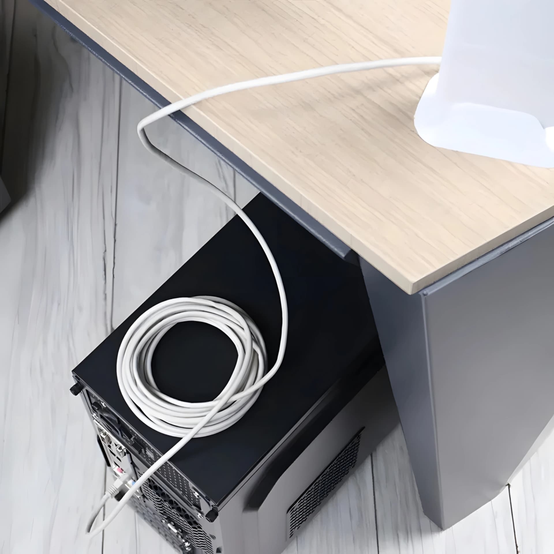 Патч-корд Rexant 18-8007 UTP RJ-45 вил.-вилка RJ-45 кат.5E 5м серый LSZH - фото 3