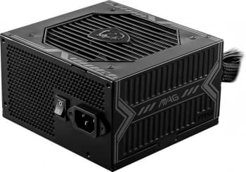 Блок питания MSI ATX 650W MAG A650BN 80+ bronze (20+4pin) APFC 120mm fan 5xSATA RTL - фото 2
