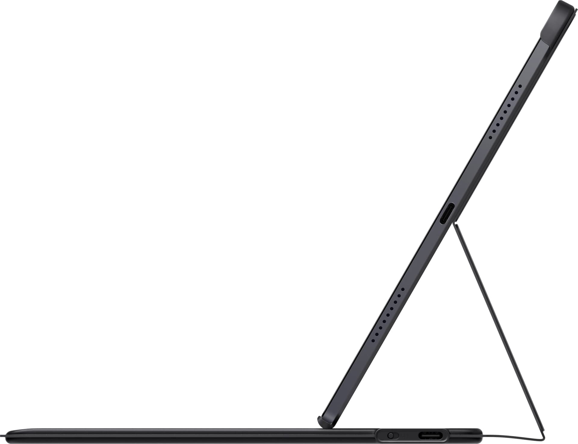Чехол-клавиатура Honor для Honor Pad X8a 5503ABKM полиуретан серый - фото 4