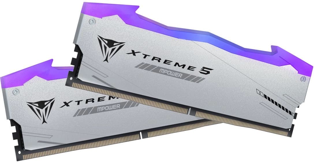 Память DDR5 2x24GB 8000MHz Patriot PVXR548G80C38KM Viper Xtreme 5 RGB RTL Gaming PC5-64000 CL38 DIMM 288-pin 1.45В с радиатором Ret - фото 4