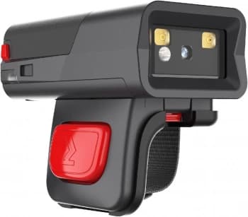 Сканер штрих-кода Meferi MS300R 1D/2D беспроводной черный (MS300R-WS2ANSST) Zebra SE4107 1000мАч - фото 2