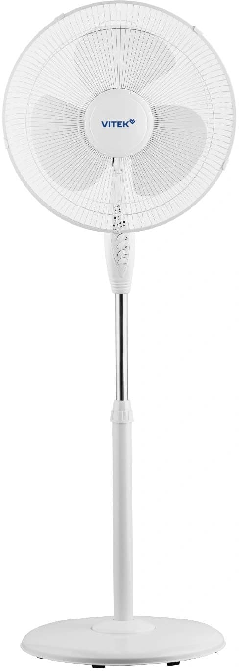 Вентилятор напольный Vitek VSF-1662 38Вт скоростей:3 ПДУ белый (упак.:1шт)