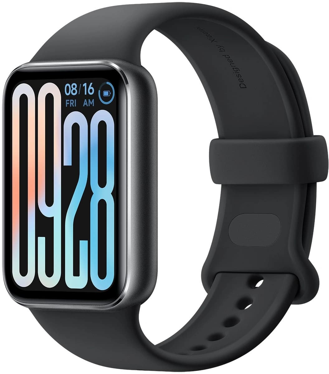 Фитнес-трекер Xiaomi Smart Band 9 Pro AMOLED корп.:черный рем.:черный (BHR8710GL)