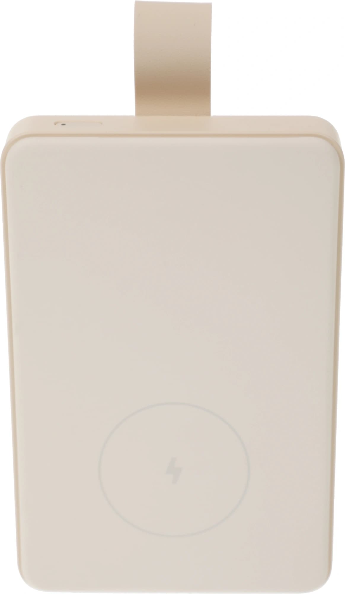 Мобильный аккумулятор Xiaomi BHR9074GL 6000mAh Qi 15W 2.4A USB-C беспров.зар. бежевый - фото 2