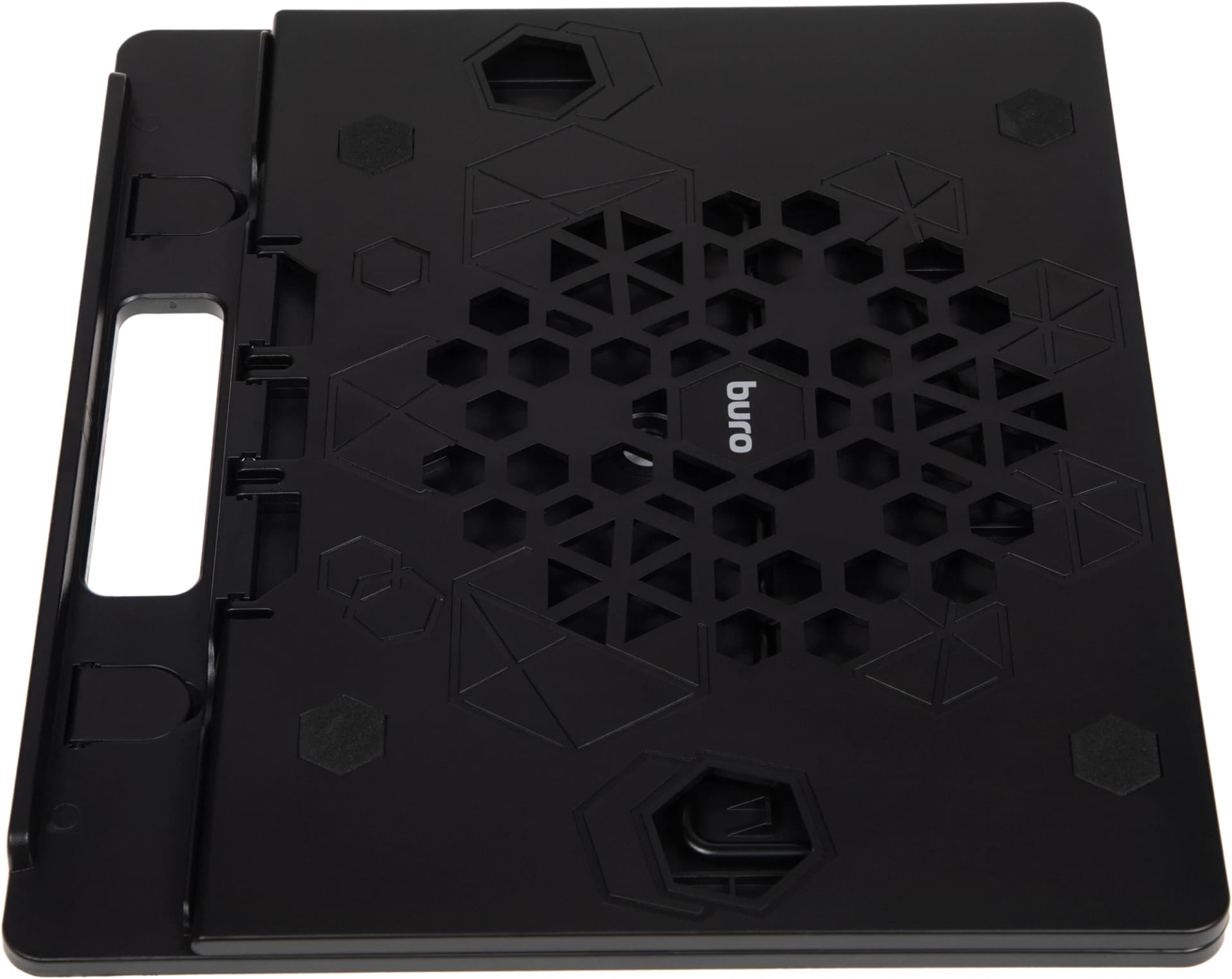 Подставка для ноутбука Buro BU-LS130 15.6" 280x250x15мм 520г металл/пластик черный - фото 4