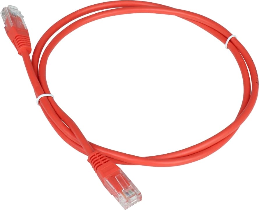 Патч-корд Lanmaster TWT-45-45-3.0-OR UTP RJ-45 вил.-вилка RJ-45 кат.5E 3м оранжевый ПВХ 26AWG - фото 1