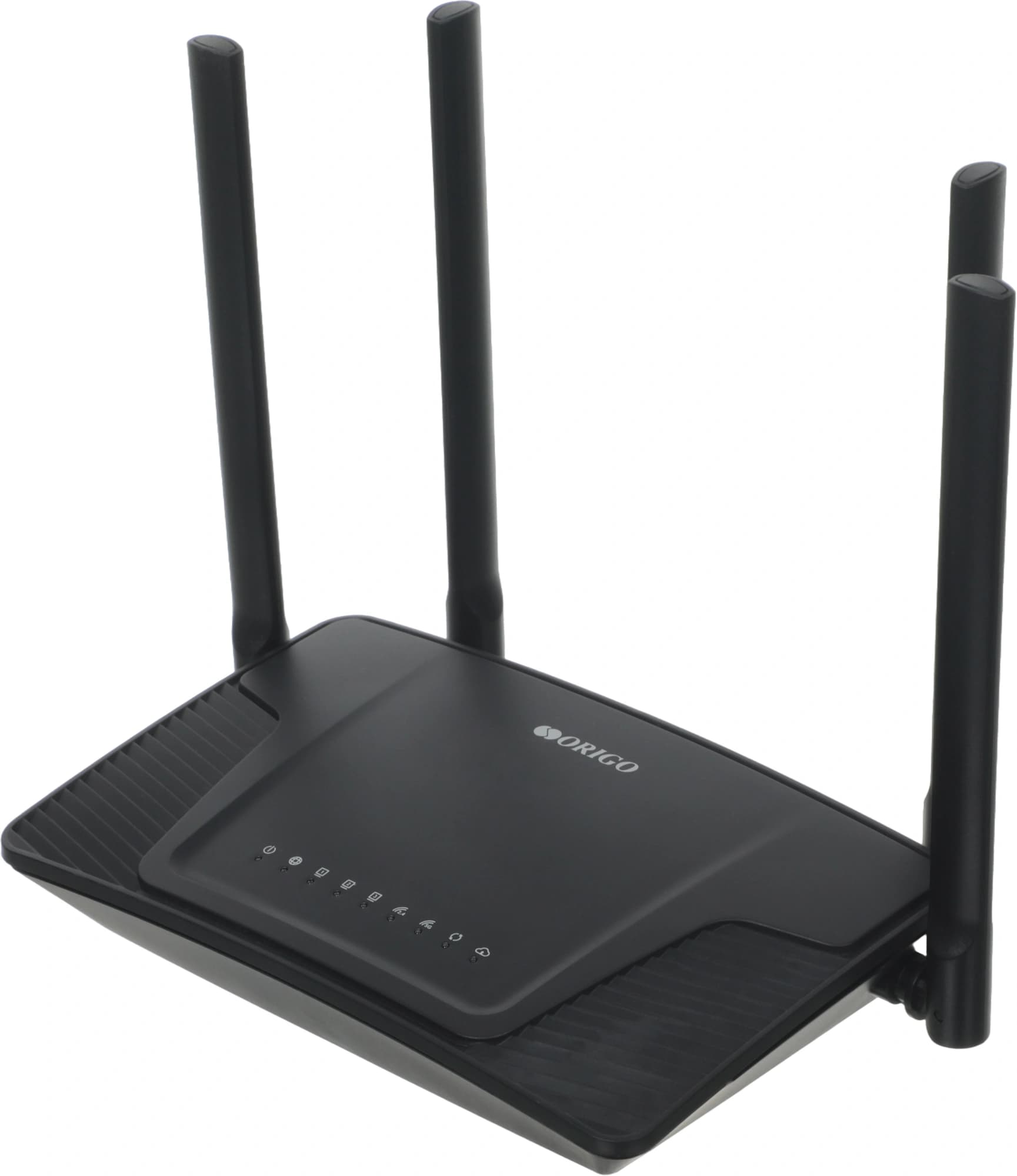 Роутер беспроводной Origo OWR1530AXG (OWR1530AXG/A1A) AX1500 10/100/1000BASE-T черный - фото 1