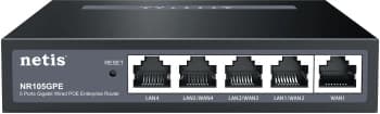 Маршрутизатор Netis NR105GPE 10/100/1000BASE-T черный - фото 2