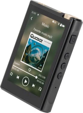 Плеер Hi-Fi Flash Digma Pro XT7 черный/золотистый/3.5"/microSD/microSDHC - фото 5