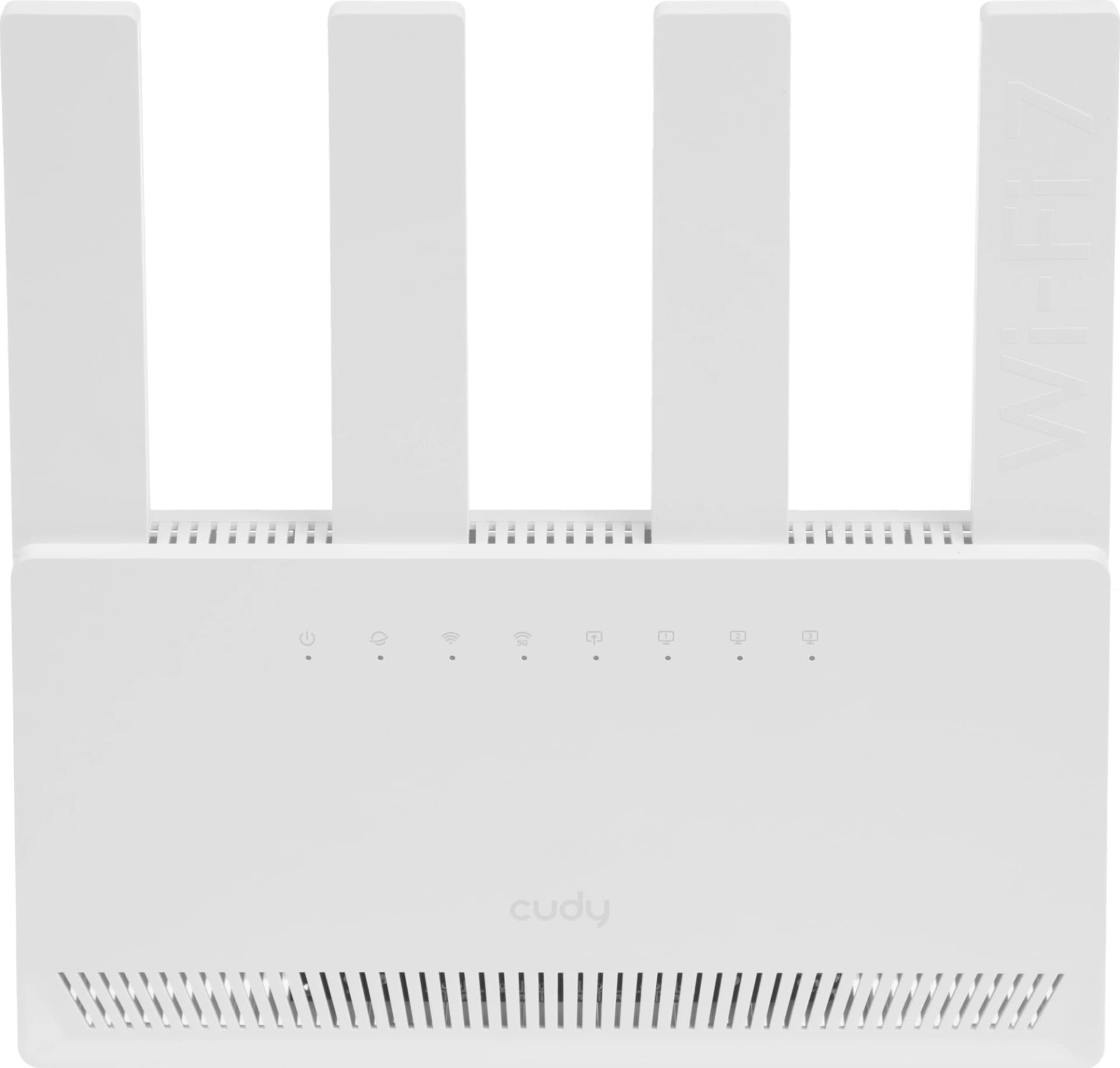 Роутер беспроводной Cudy WR3600E BE3600 10/100/1000BASE-TX белый - фото 1
