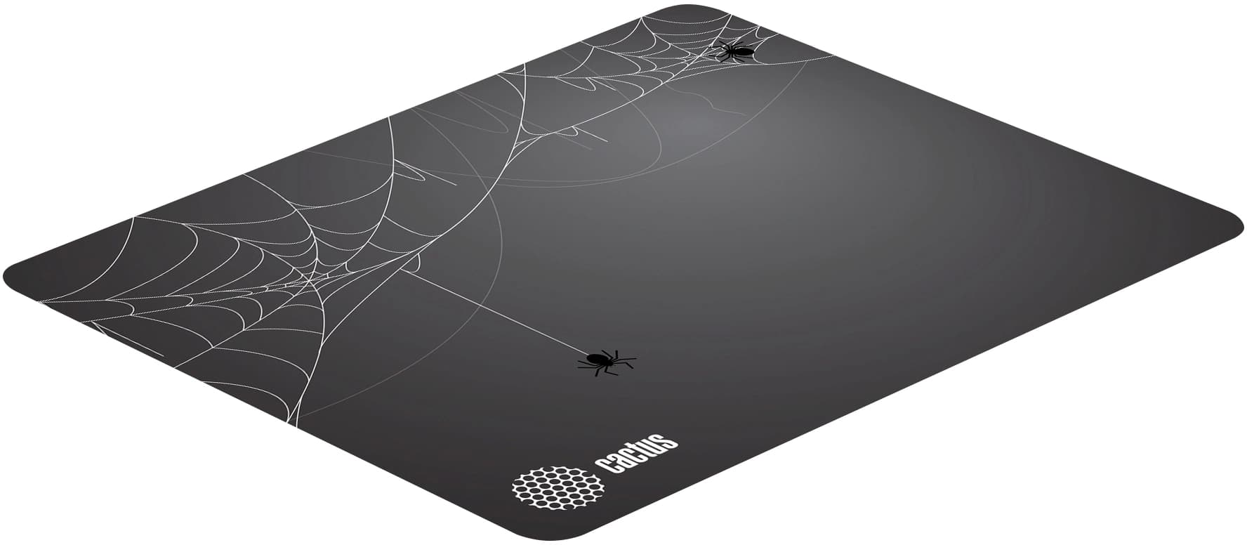 Коврик для мыши Cactus Spider gray черный 250x200x3мм (CS-MP-D13S) - фото 4