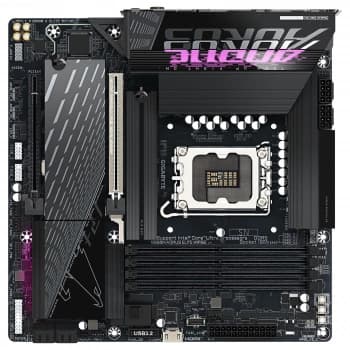 Материнская плата Gigabyte B860M AORUS ELITE WIFI6E Soc-1851 Intel B860 4xDDR5 mATX AC`97 8ch(7.1) 2.5Gg RAID+HDMI+DP - фото 2