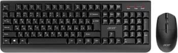Клавиатура + мышь Acer OCC401 клав:черный мышь:черный USB беспроводная Multimedia (ZL.ACCCC.016) - фото 2