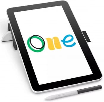 Графический планшет-монитор Wacom One 12 LED USB Type-C белый - фото 5
