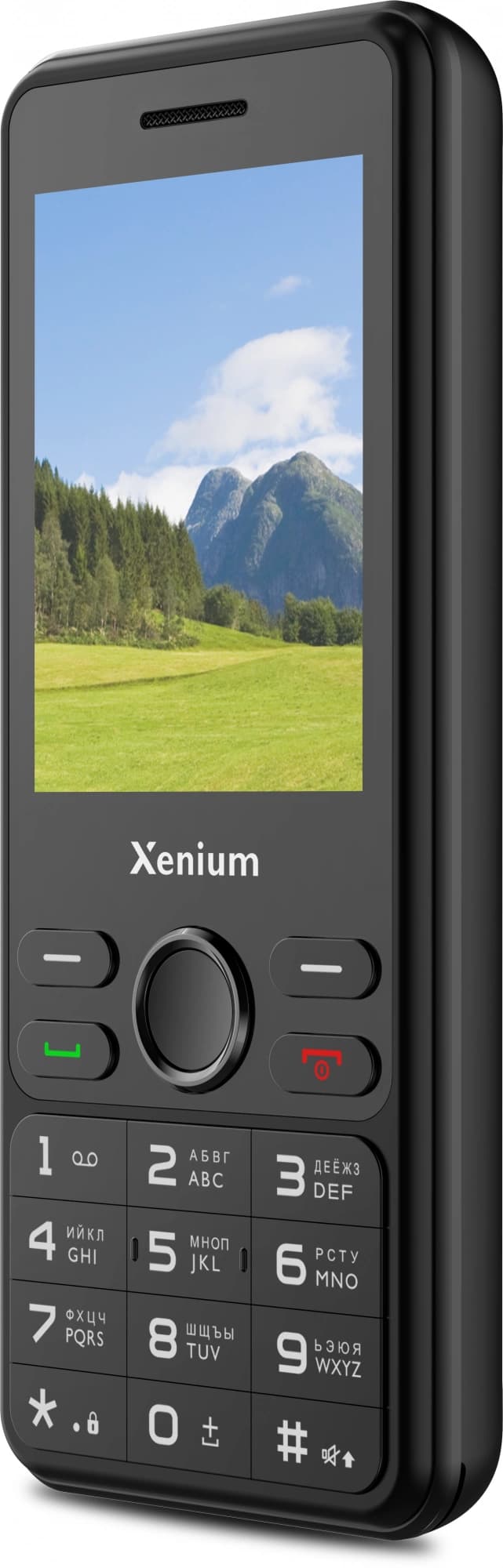 Мобильный телефон Xenium X280 черный моноблок 2Sim 2.8" 240x320 Nucleus 0.3Mpix GSM900/1800 MP3 FM microSD max32Gb - фото 4