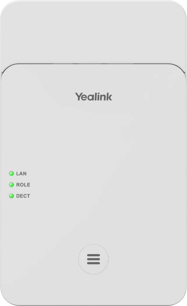 Базовая станция IP Yealink W75 mini MC белый - фото 4