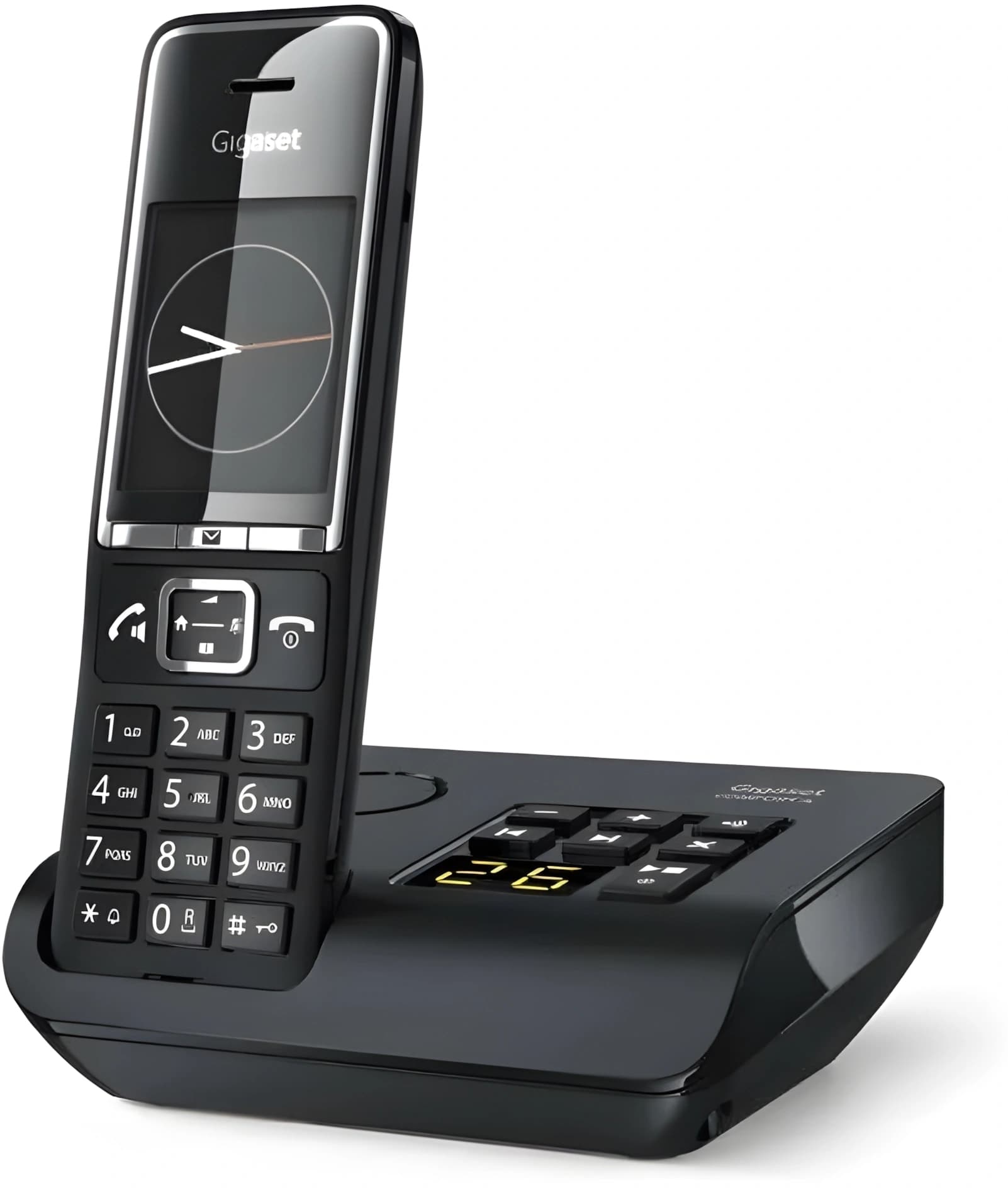 Р/Телефон Dect Gigaset Comfort 550A черный автооветчик АОН - фото 4